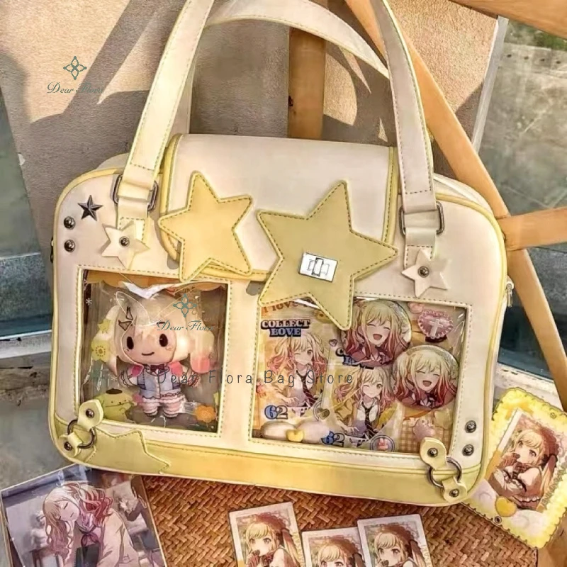 Handbags - Tas Selempang Transparan Bergaya Y2K, Tas