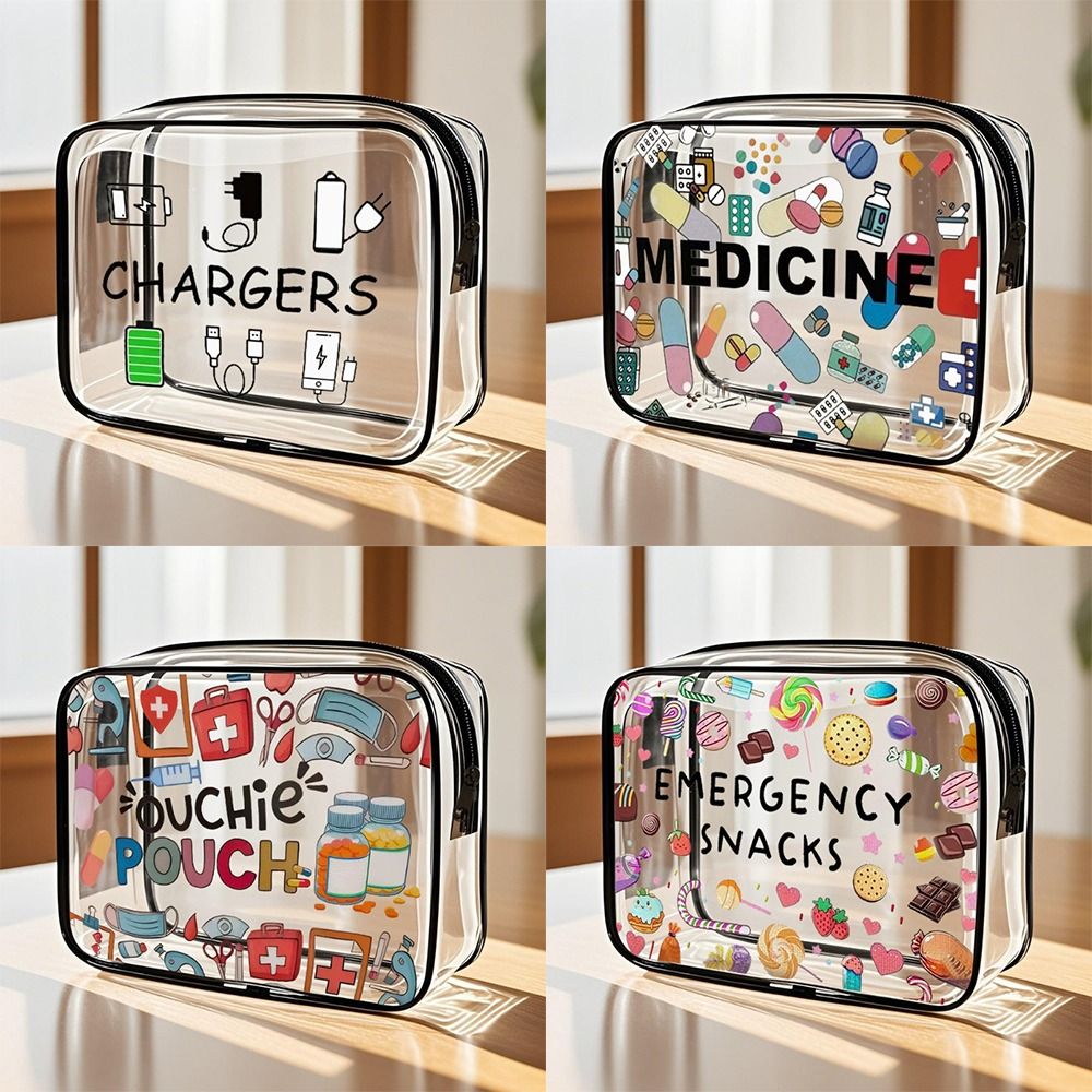 Cosmetic Bags - Tas Rias Berkapasitas Besar yang Trendi,