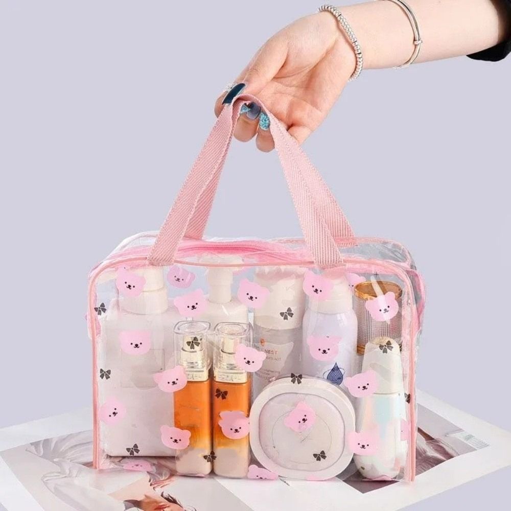Cosmetic Bags - Tas Perlengkapan Mandi Portabel Berkapasitas Besar,