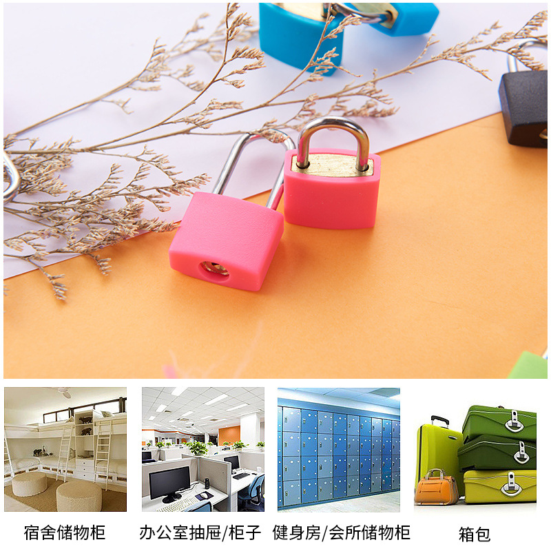 Gembok Mini Warna Tembaga, Gem - Luggage ulasan dan harga