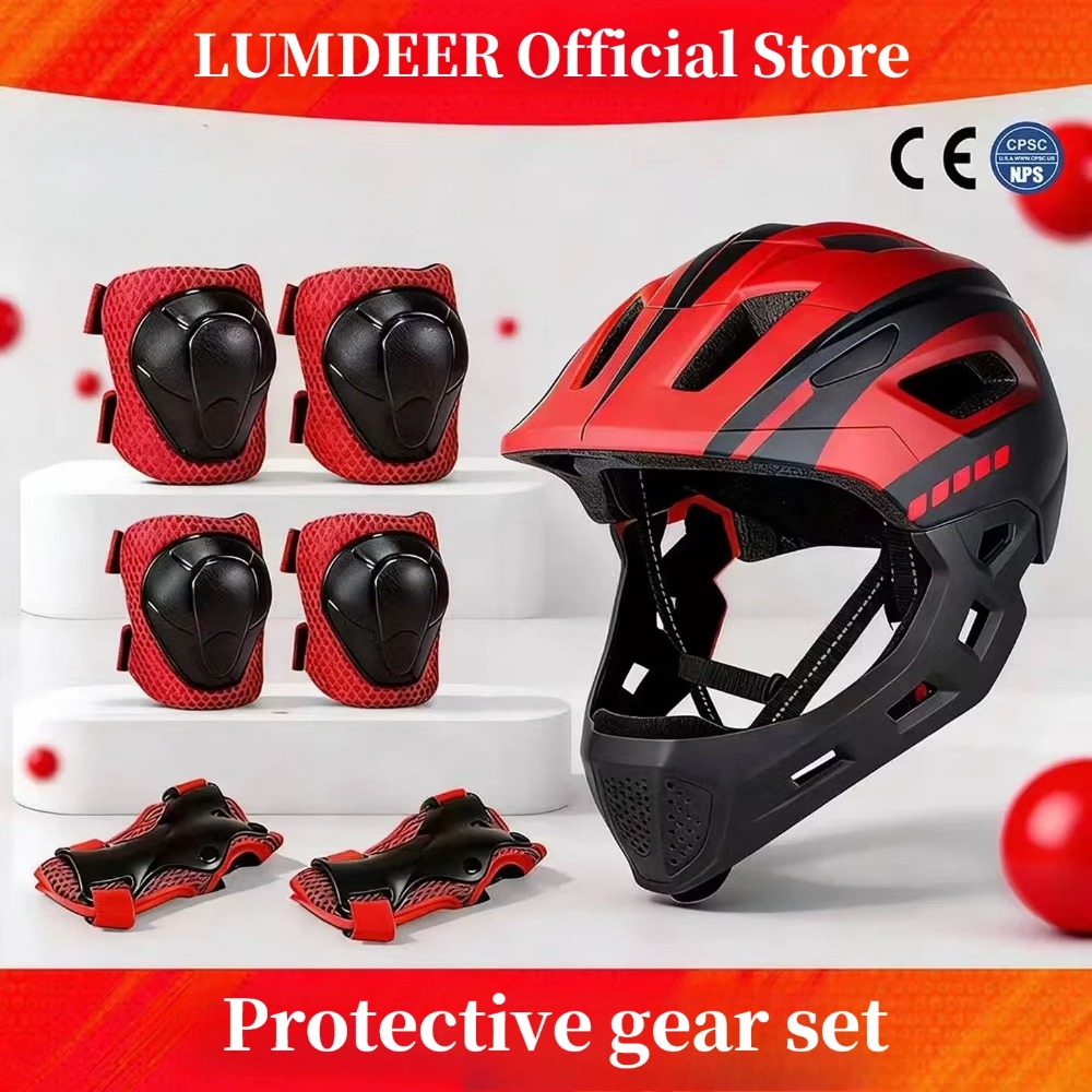 Helm MTB Anak LUMDEER Set Perl - Kids Ride On Suitcase Scooter ulasan dan harga