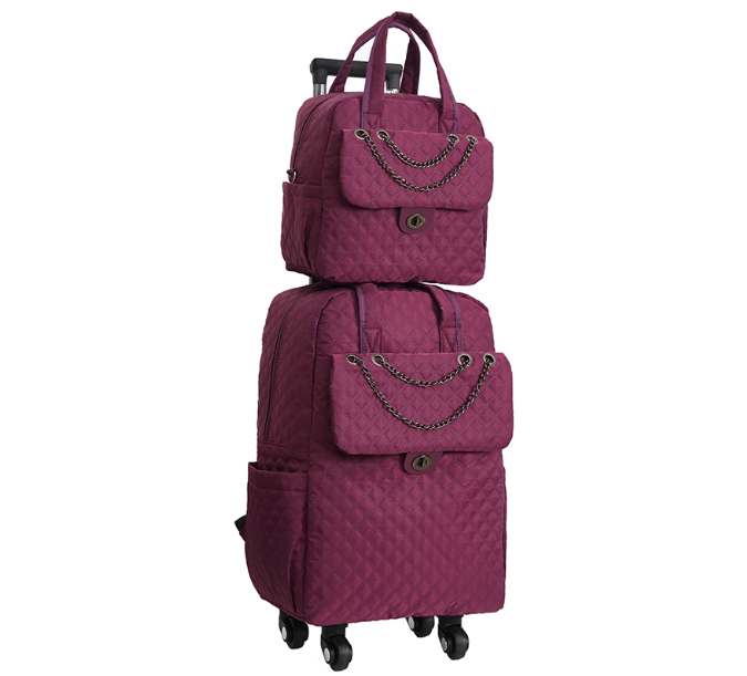 Tas Koper Wanita, Tas Ransel W - Foldable Rolling Luggage Bag ulasan dan harga
