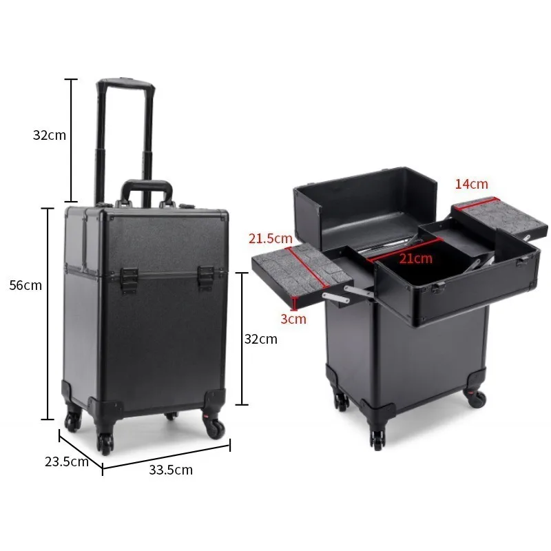 Kotak Penyimpanan Kosmetik Ber - Luggage ulasan dan harga