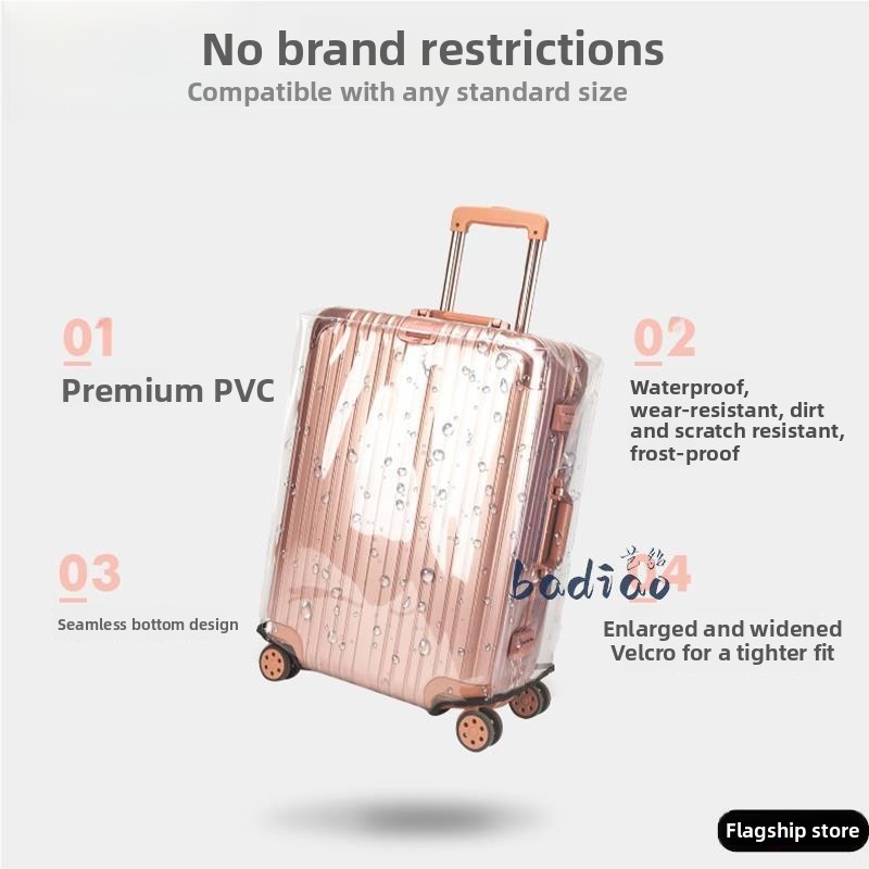 Penutup Pelindung Transparan T - Luggage Protective Cover Transparent ulasan dan harga