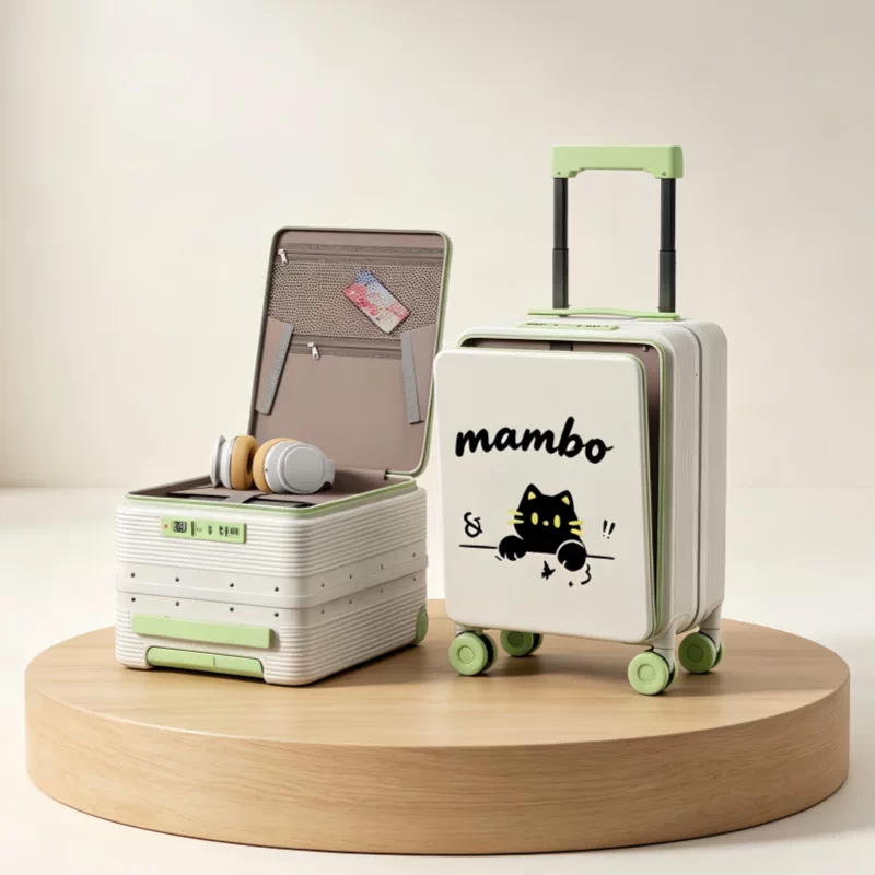 Koper Mini 16 Inci dengan Buka - Aluminum Frame Carry On Luggage ulasan dan harga