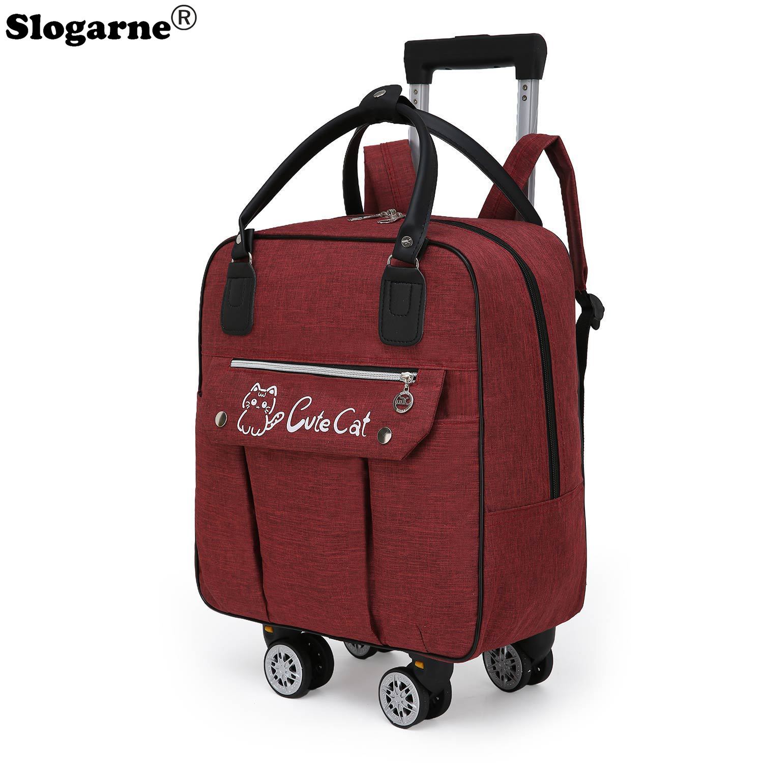 Tas Travel Kapasitas Besar Tro - Foldable Rolling Luggage Bag ulasan dan harga