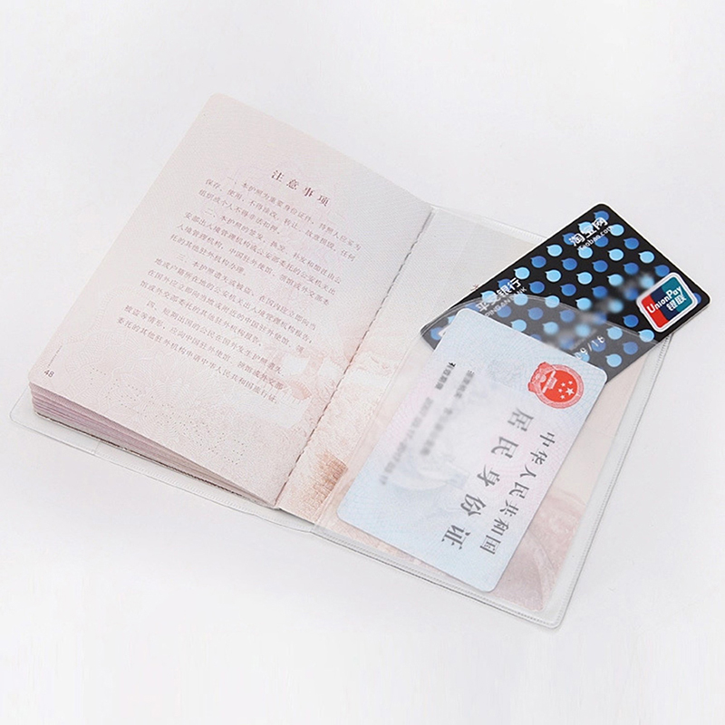 1 buah pelindung paspor transp - Luggage Protective Cover Transparent ulasan dan harga
